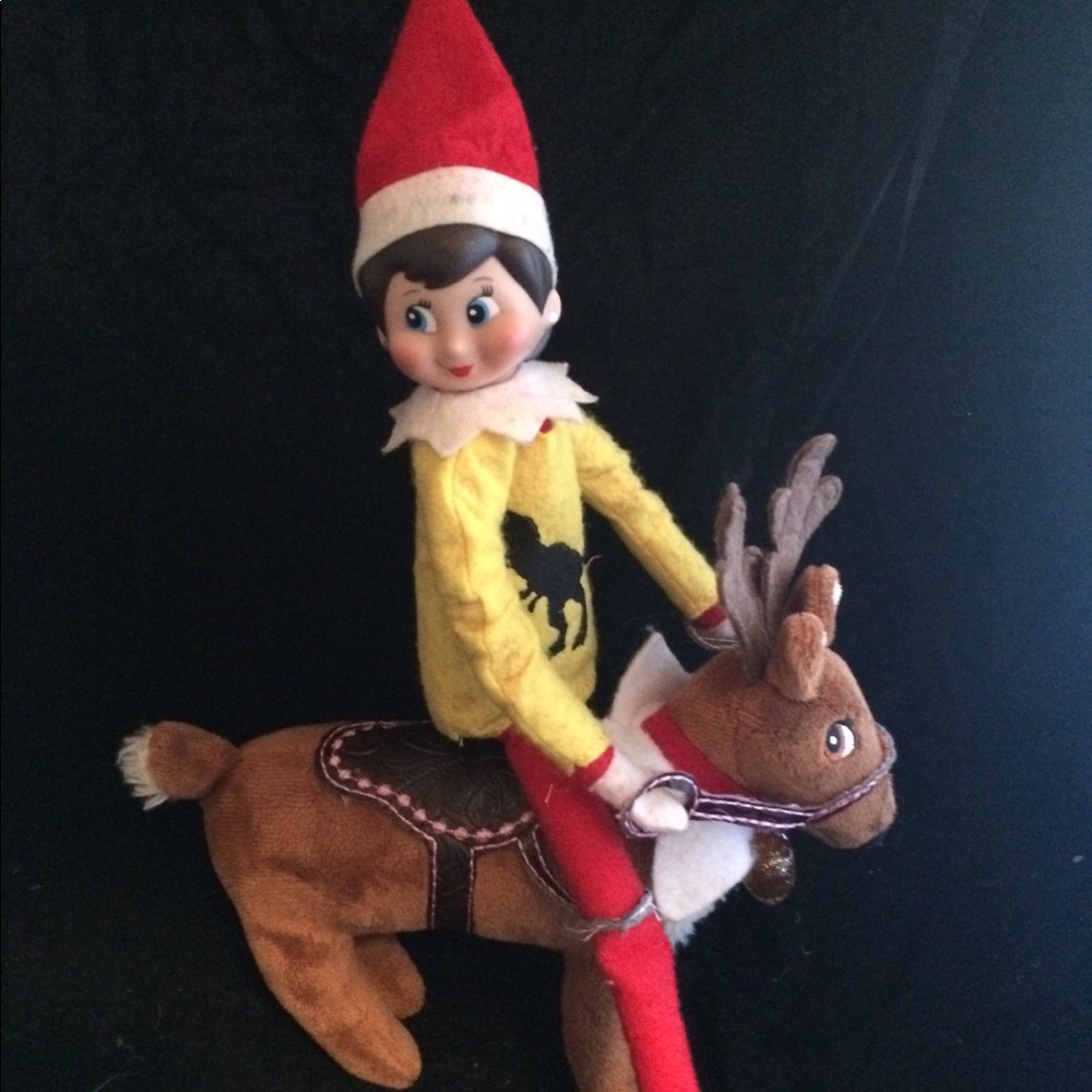 Reindeer elf saddle